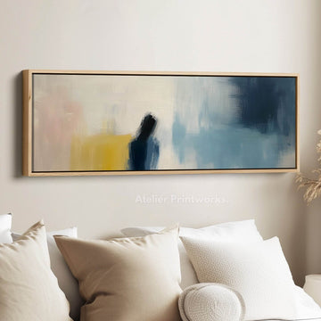 Abstract Panoramic Wall Art - Horizontal Wall Art - Atelier Printworks