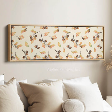 Acorn Above Bed Wall Art - Atelier Printworks