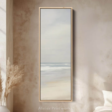 Long Wall Art Abstract Beach Large Canvas Decor - Atelier Printworks