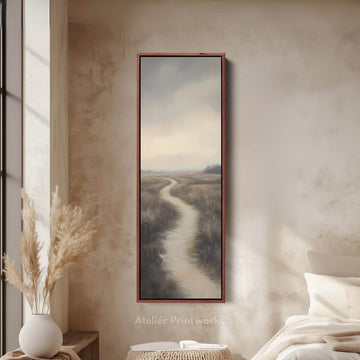 Winding Path Tall Vertical Wall Decor - Atelier Printworks