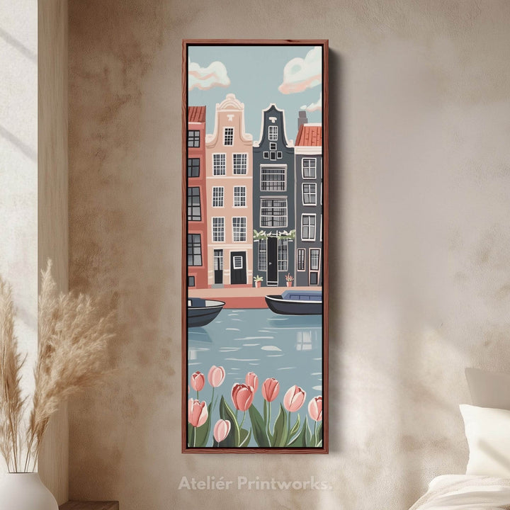 Amsterdam Vertical Bedroom Wall Art - Atelier Printworks