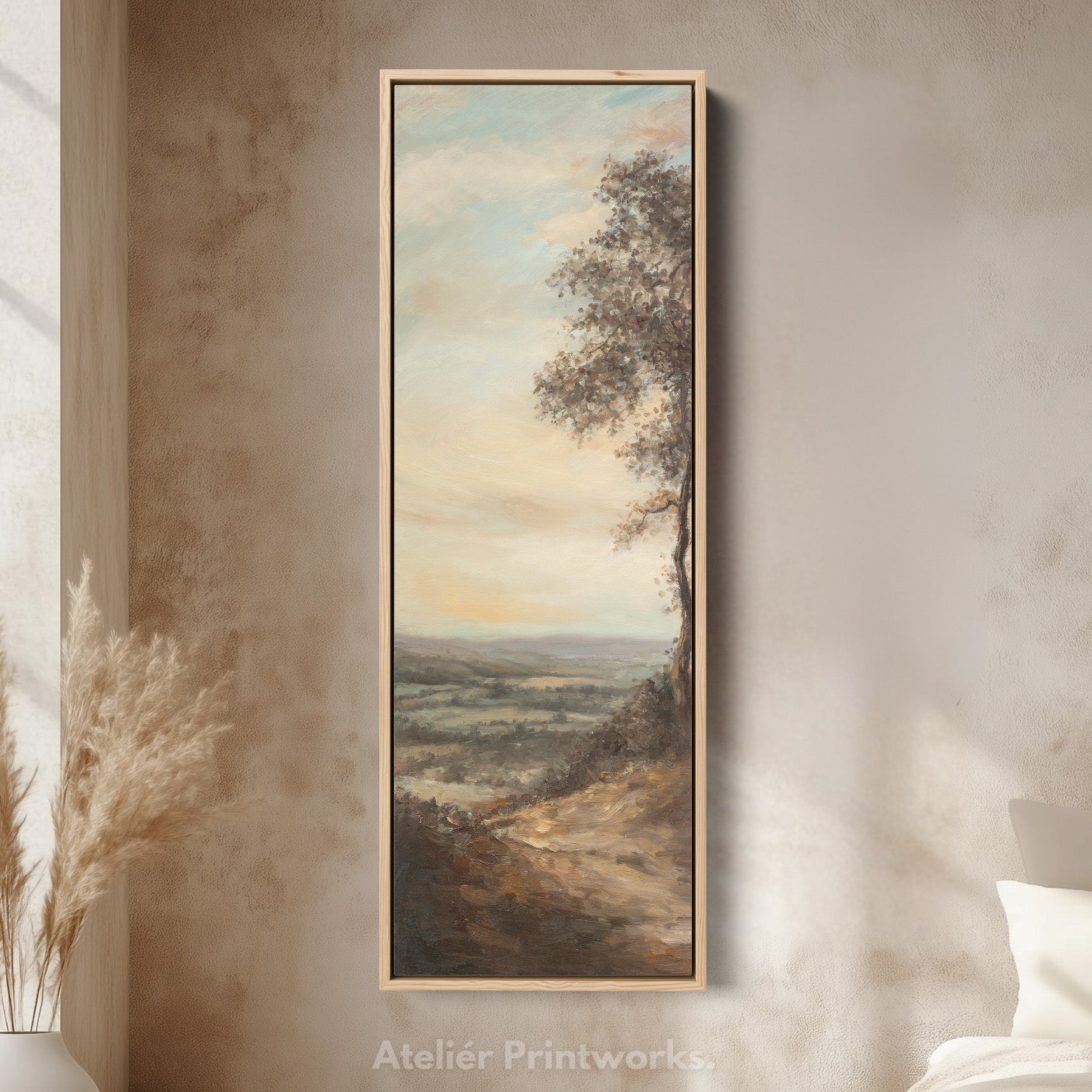 Vintage Long Narrow Wall Decor