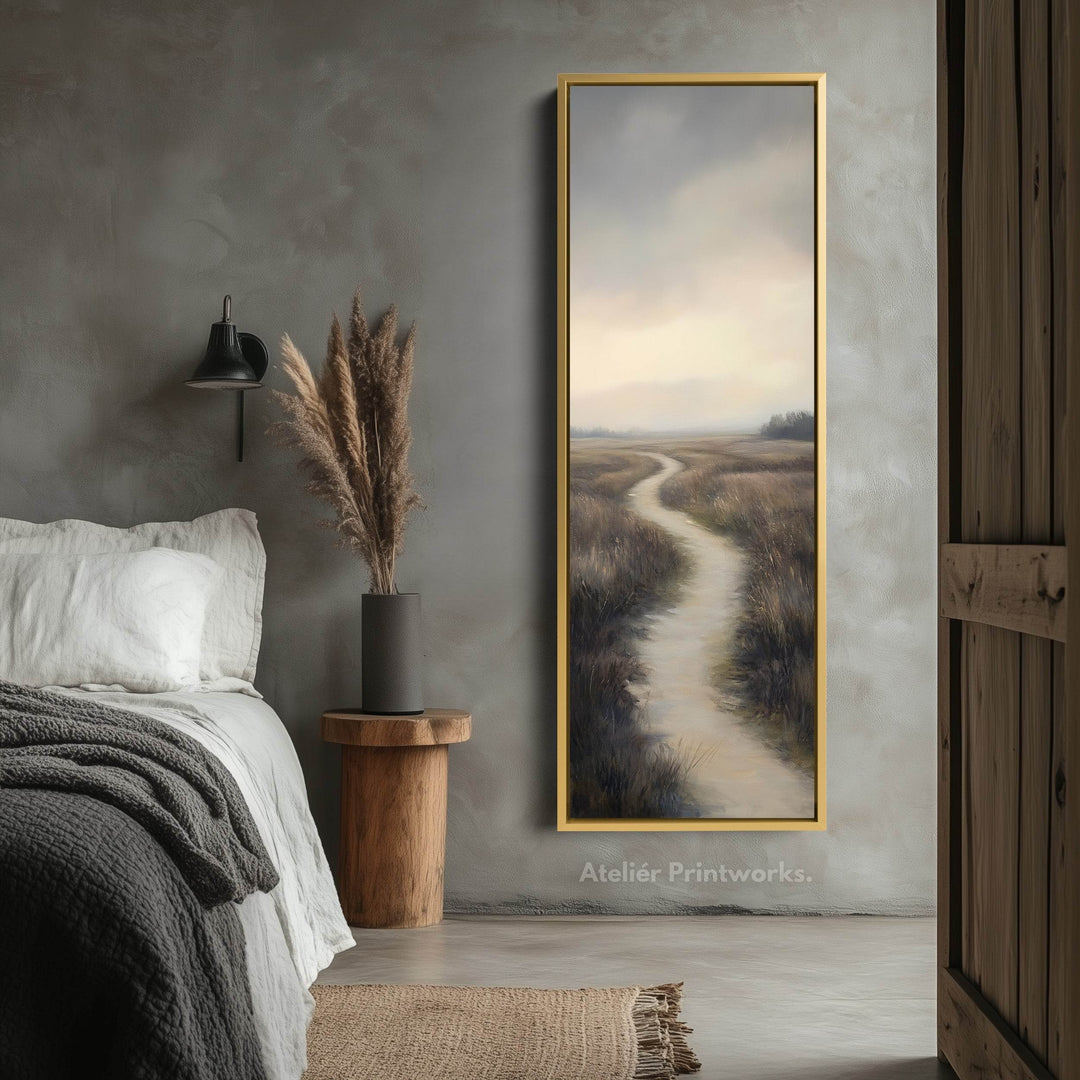 Winding Path Tall Vertical Wall Decor - Atelier Printworks