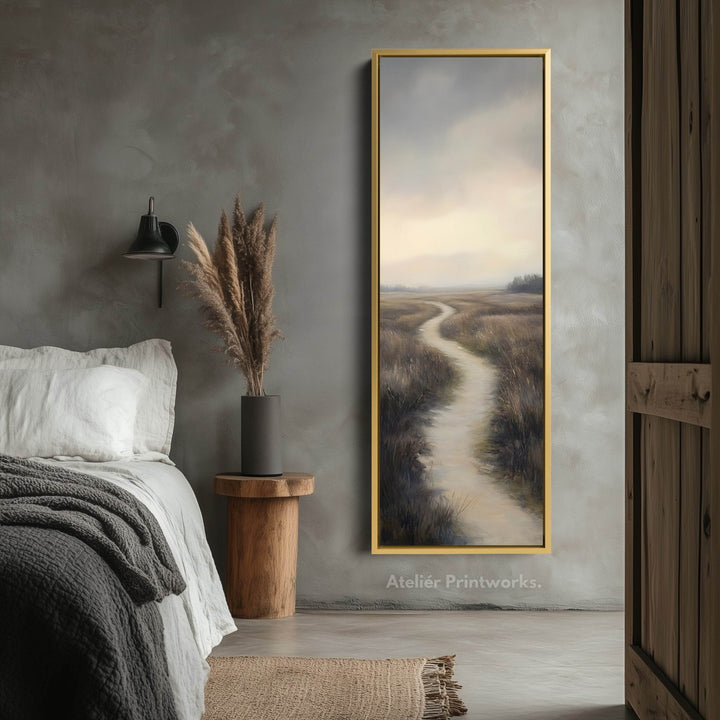 Winding Path Tall Vertical Wall Decor - Atelier Printworks