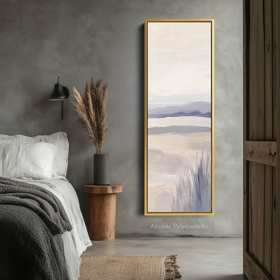Long Tall Vertical Wall Art - Abstract Landscape Canvas - Atelier Printworks