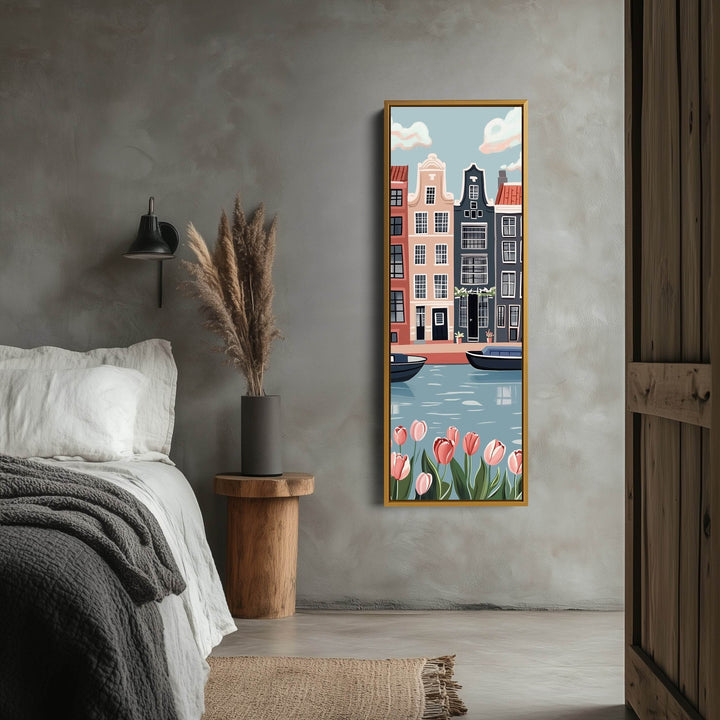 Amsterdam Vertical Bedroom Wall Art - Atelier Printworks