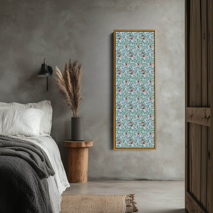 Vertical Wall Art William Morris Arbutus - Atelier Printworks