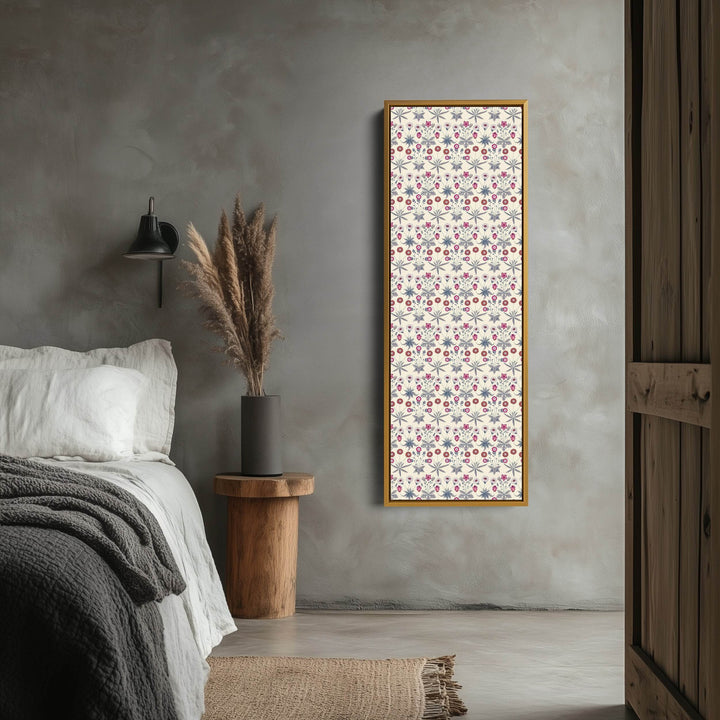 William Morris Daisy Vertical Long Narrow Wall Art - Atelier Printworks