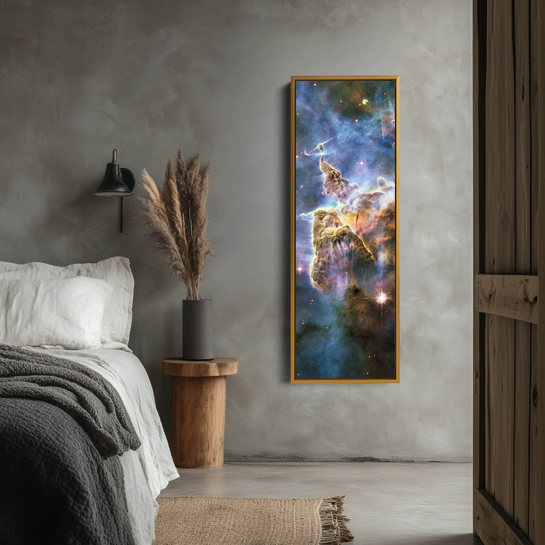 Vertical Wall Decor Hubble Nebula NASA Photograph - Atelier Printworks