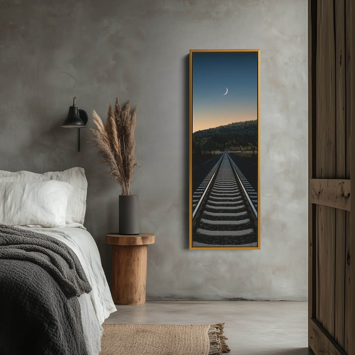 Railway Narrow Vertical Wall Art - Atelier Printworks