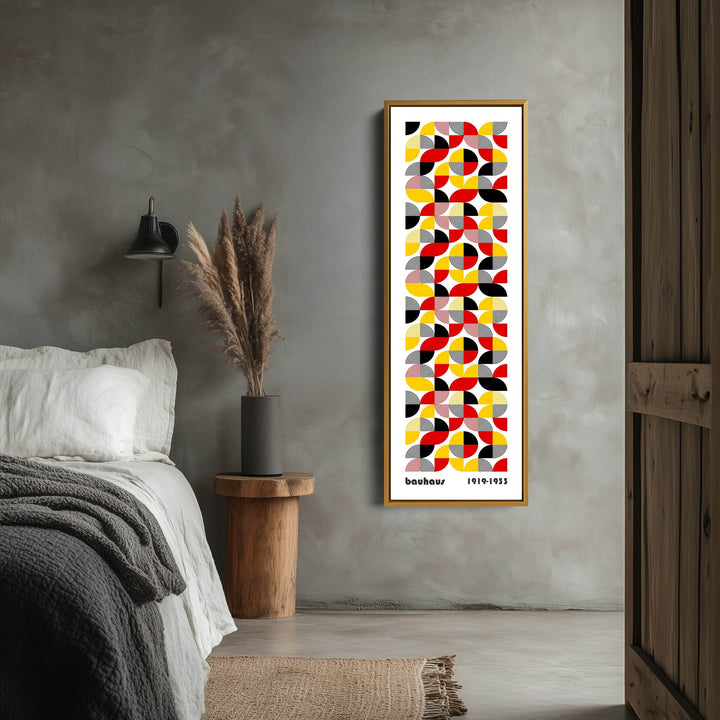 Long Narrow Mid Century Bauhaus Wall Decor - Atelier Printworks