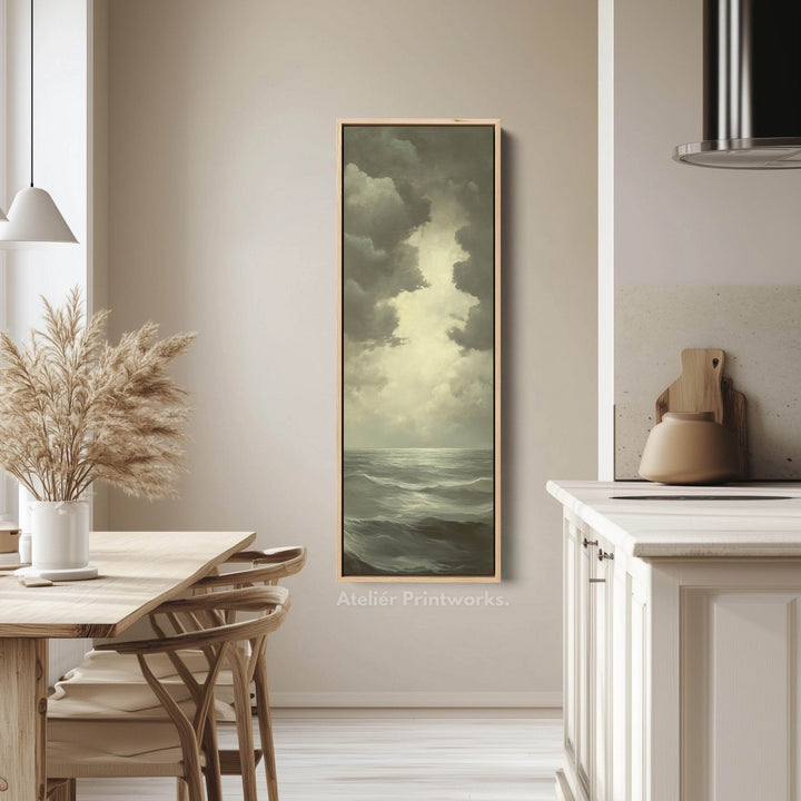 Vintage Sea Painting - Vertical Wall Art - Atelier Printworks