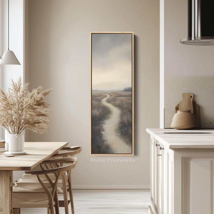 Winding Path Tall Vertical Wall Decor - Atelier Printworks