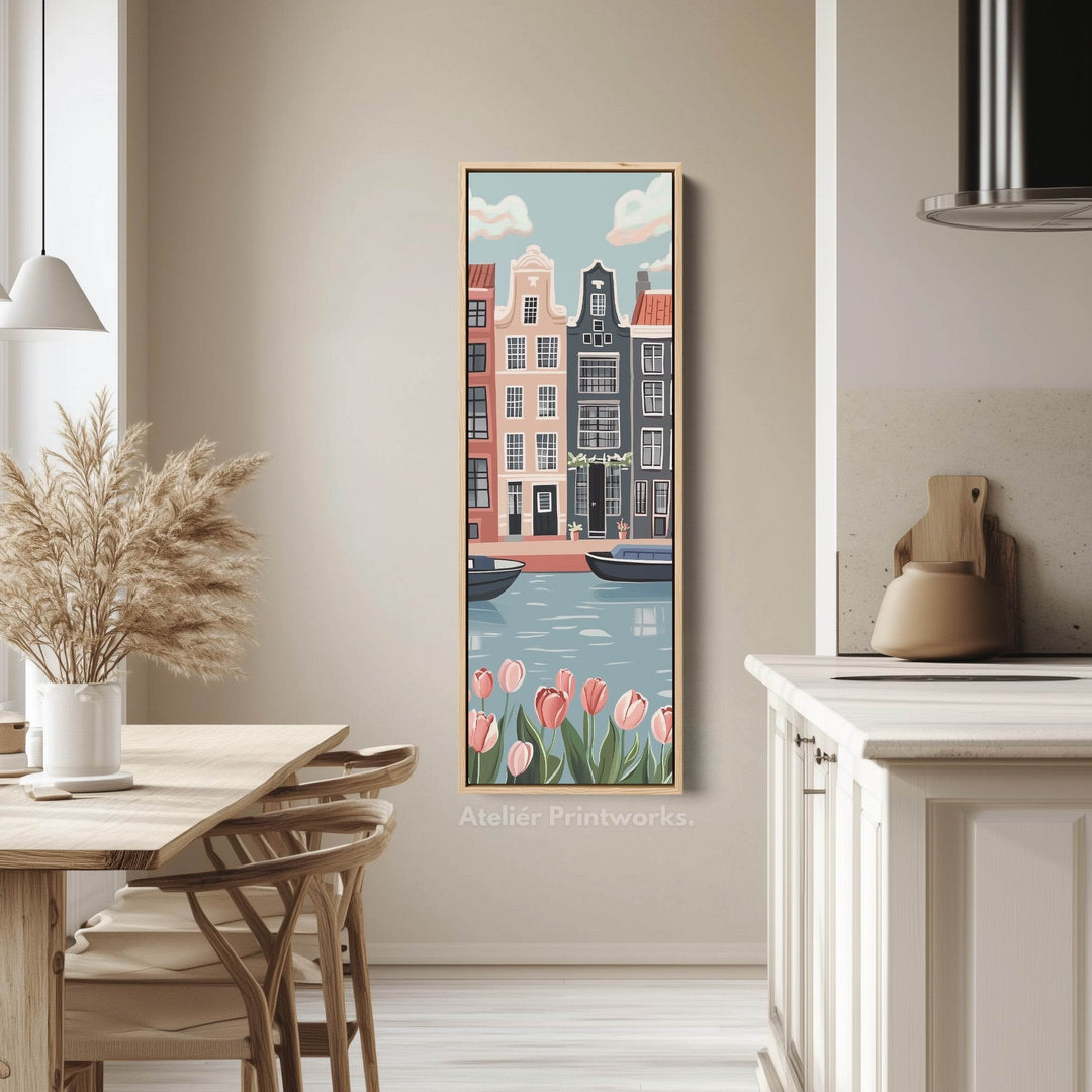 Amsterdam Vertical Bedroom Wall Art - Atelier Printworks
