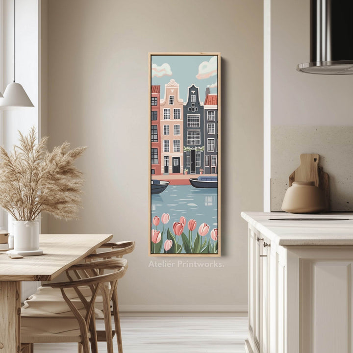 Amsterdam Vertical Bedroom Wall Art - Atelier Printworks