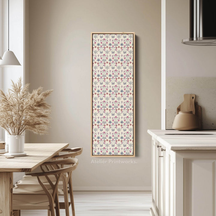 William Morris Daisy Vertical Long Narrow Wall Art - Atelier Printworks