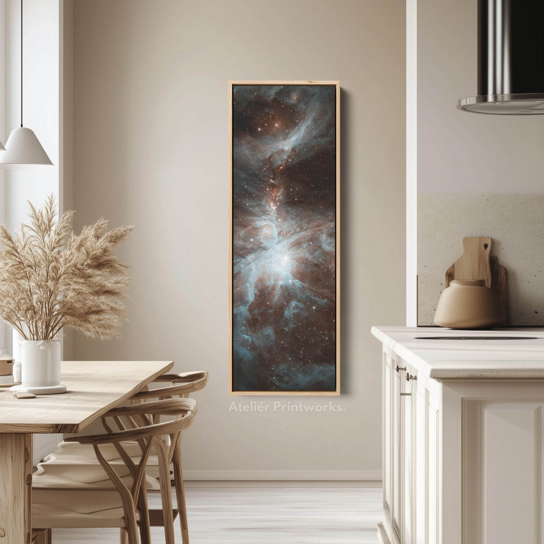 Hubble Nebula NASA Photograph Vertical Wall Decor - Atelier Printworks