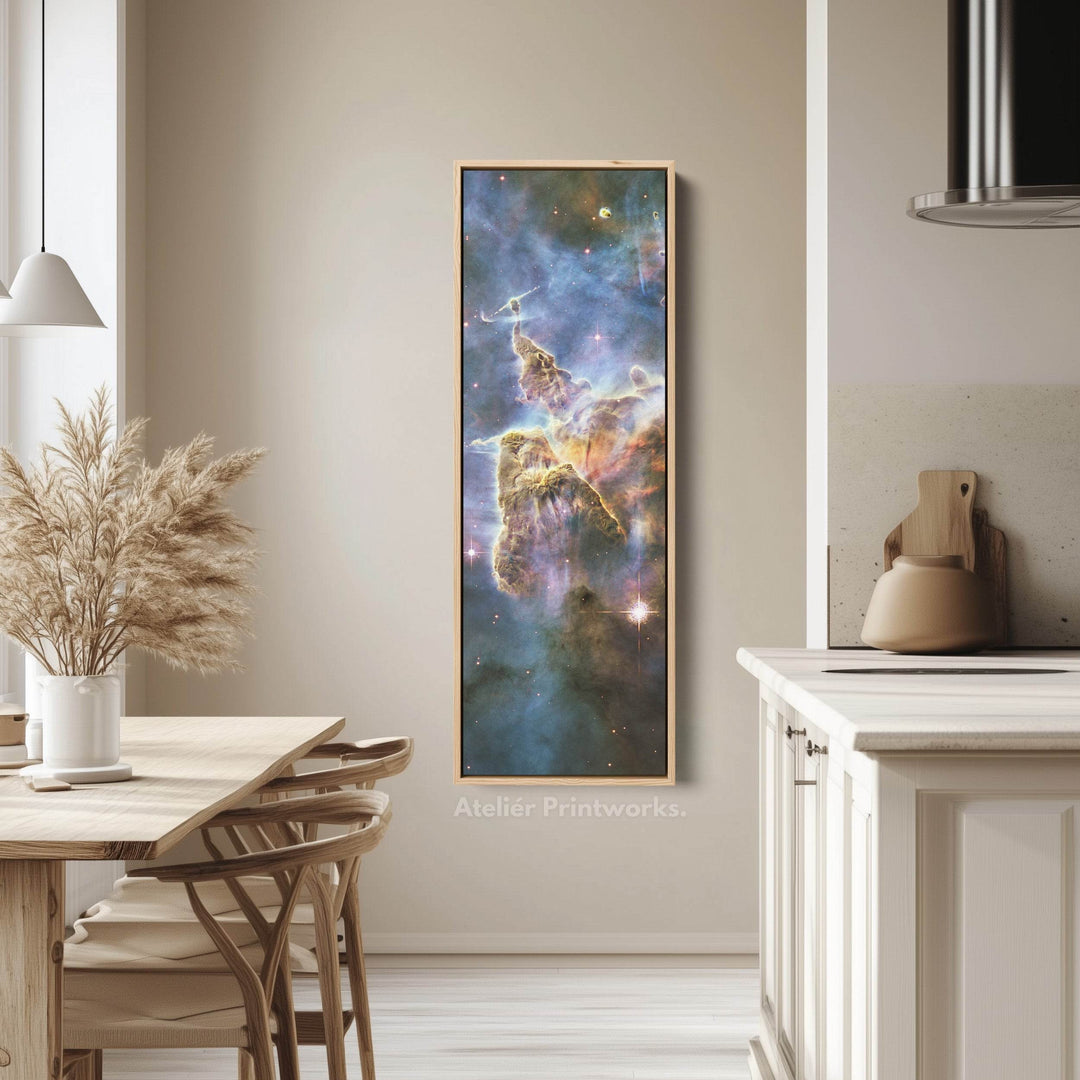 Vertical Wall Decor Hubble Nebula NASA Photograph - Atelier Printworks