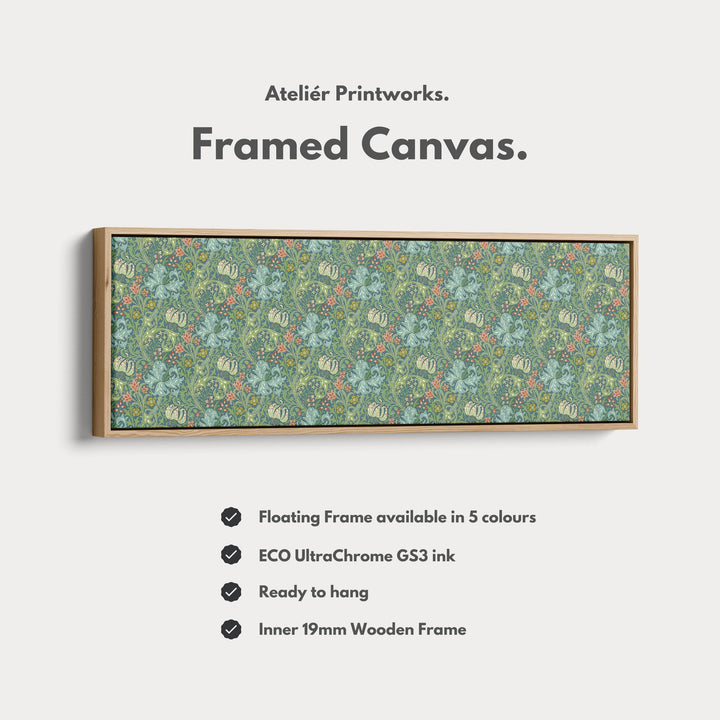 Horizontal Long Wall Decor William Morris Golden Lily - Atelier Printworks