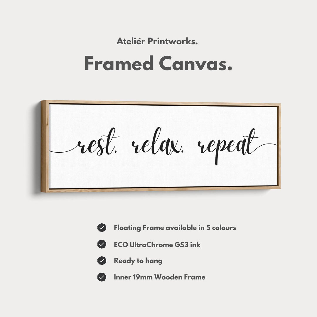 Large Above Bed Wall Decor For Guestroom Horizontal Art - Atelier Printworks