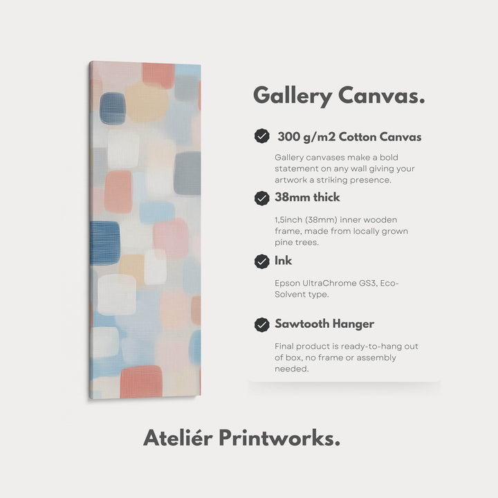 Japandi Inspired Minimalist Vertical Wall Decor - Atelier Printworks