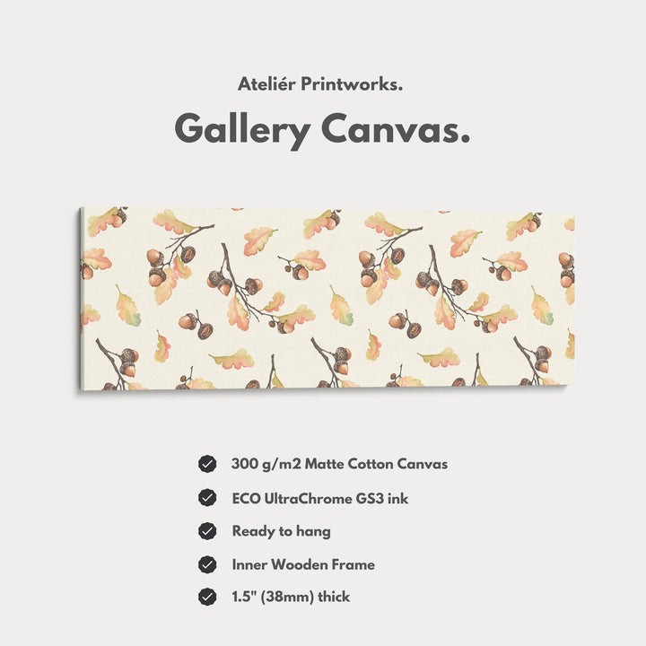 Acorn Above Bed Wall Art - Atelier Printworks