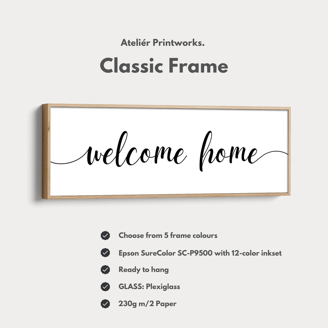 Guest Room Panoramic Wall Art Above Bed - Atelier Printworks