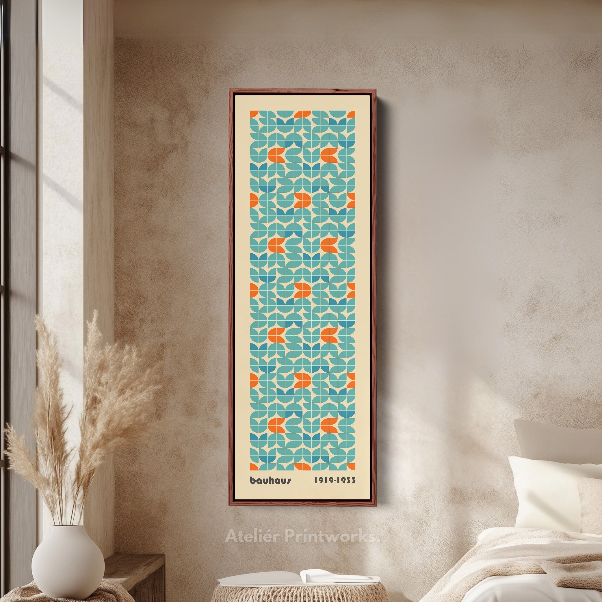 vertical bauhaus wall decor