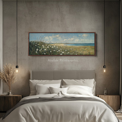 How To Style Wall Art Above Your Bed