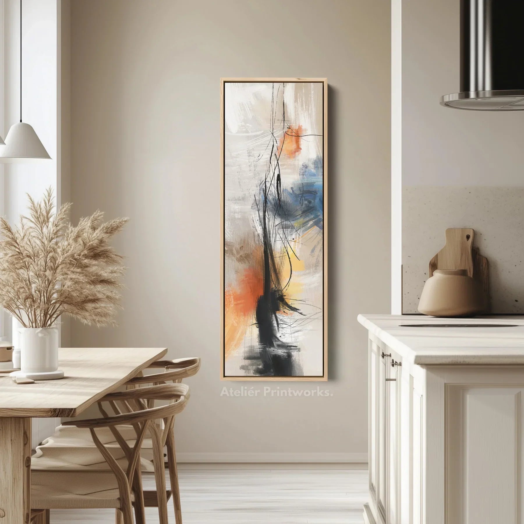 Unconventional Spaces Where Narrow Wall Art Works Surprisingly Well