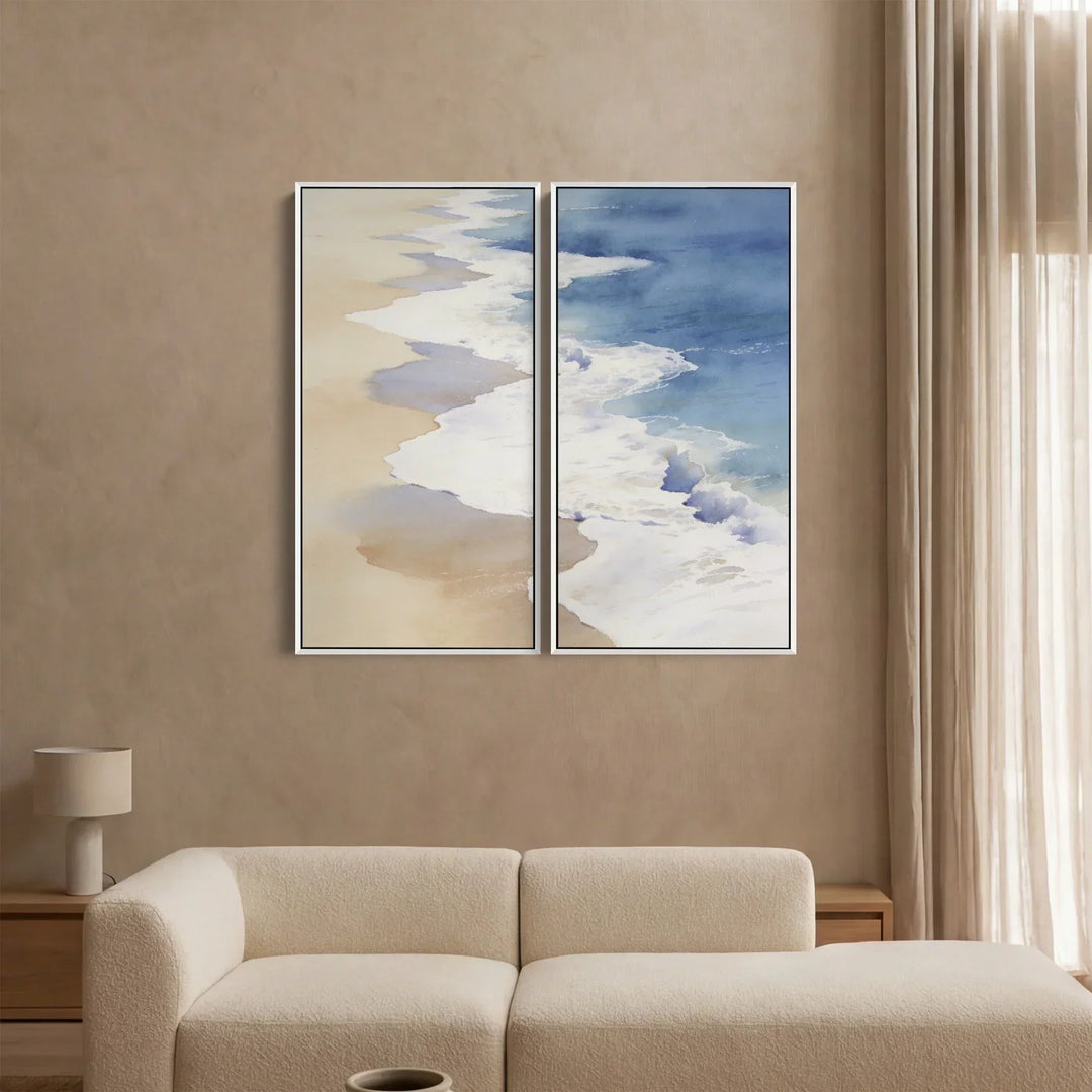 What Size Wall Art Should You Hang Above a Sofa?