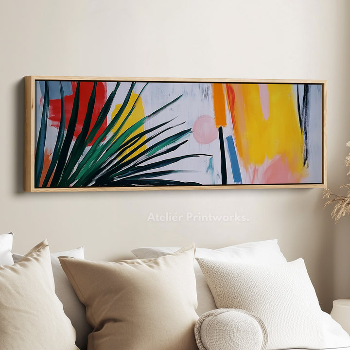 Long Abstract Horizontal Wall Art - H0005