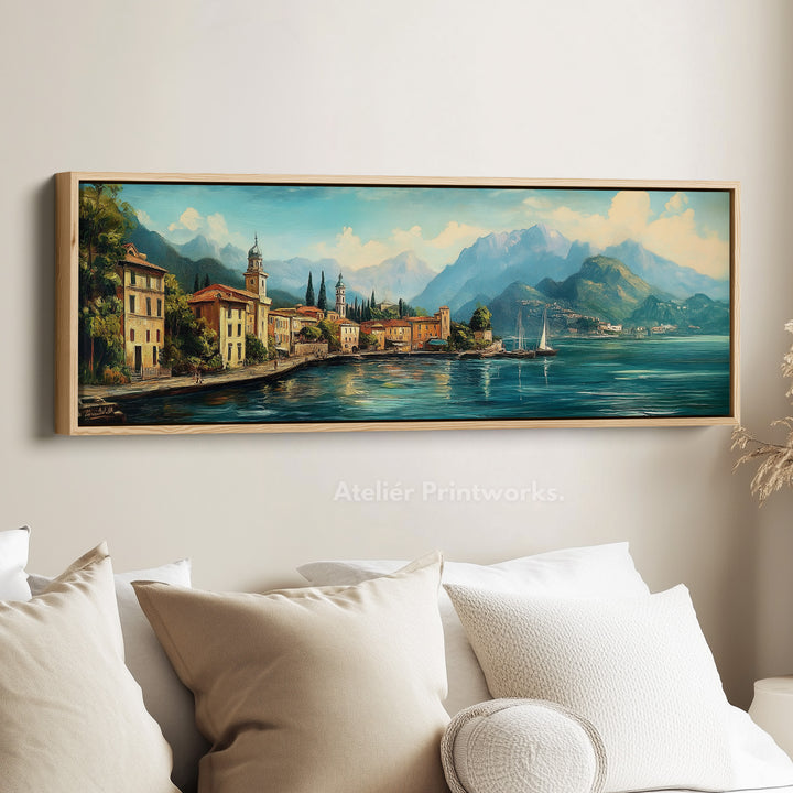 Vintage Harbour Panoramic Wall Decor - H0242