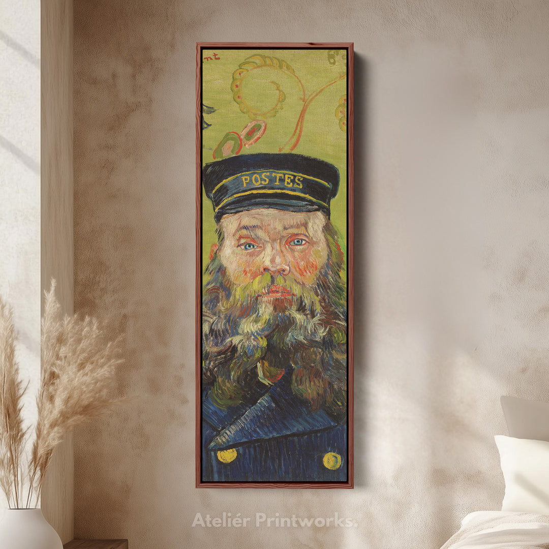 Van Gogh The Postman Narrow Vertical Wall Art - V0349