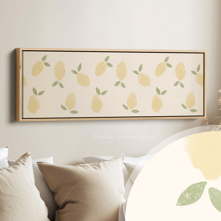 Smalle Lange Keuken Muurdecoratie Citroenen