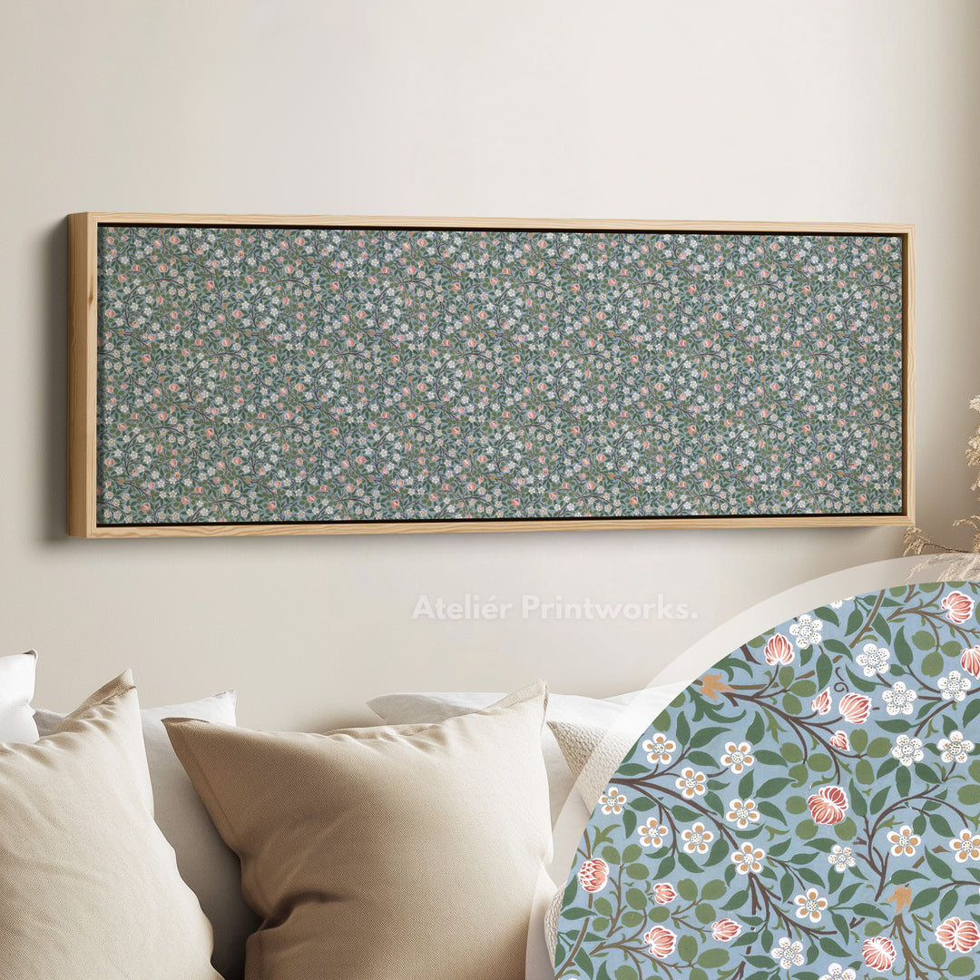 Horizontale wanddecoratie William Morris Klaver