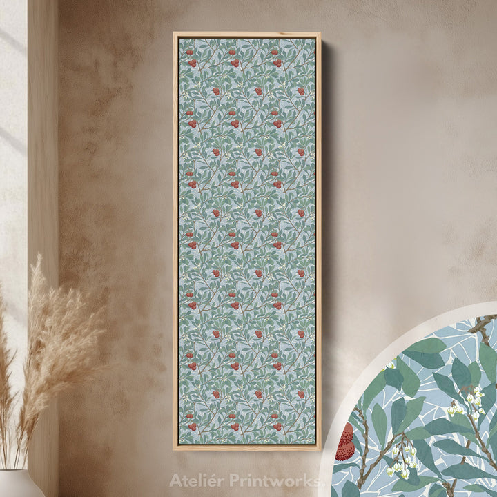Vertical Wall Art William Morris Arbutus