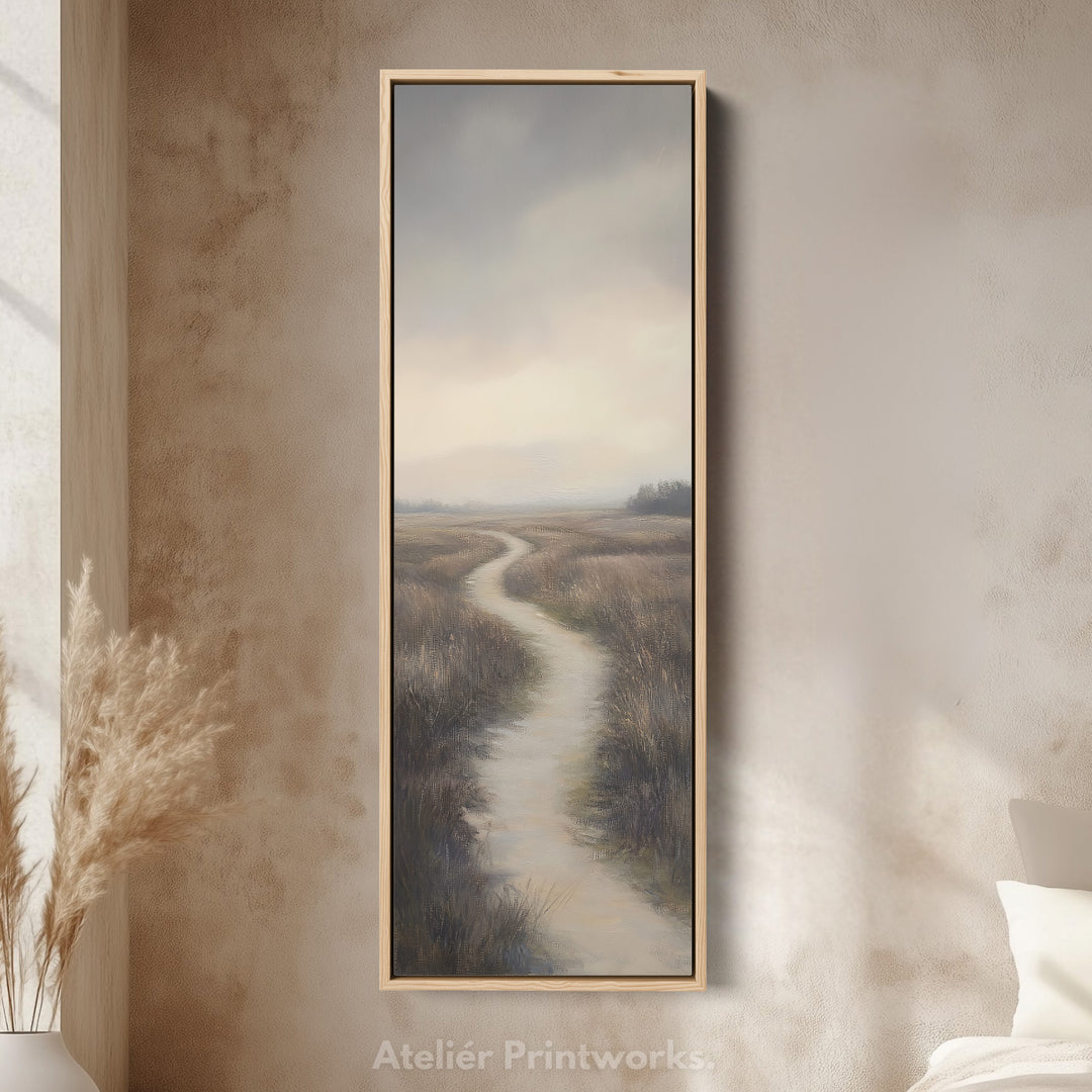 Winding Path Tall Vertical Wall Decor
