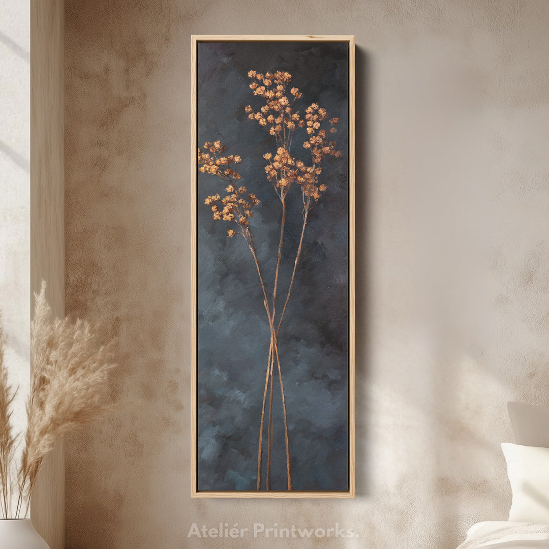 Vintage Wildflower Kitchen Tall Skinny Vertical Framed Canvas Decor 10 reviews £79.99 - £399.99