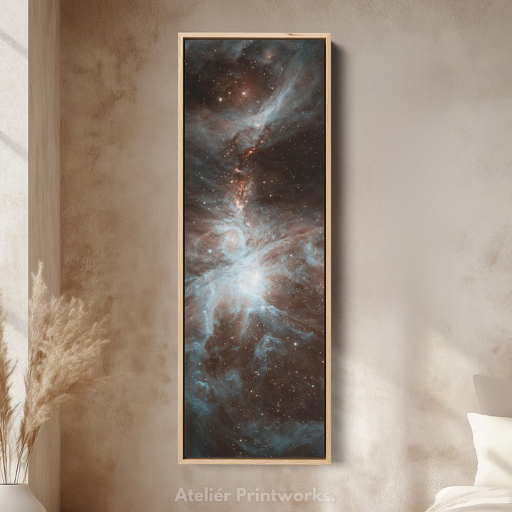 Hubble Nebula NASA Photograph Vertical Wall Decor