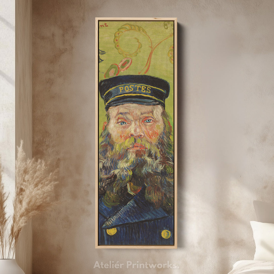 Van Gogh The Postman Narrow Vertical Wall Art