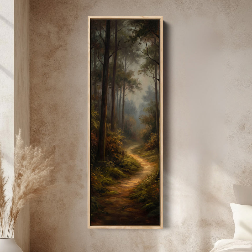 Chemin forestier Art mural pour chambre Décoration murale surdimensionnée pour chambre