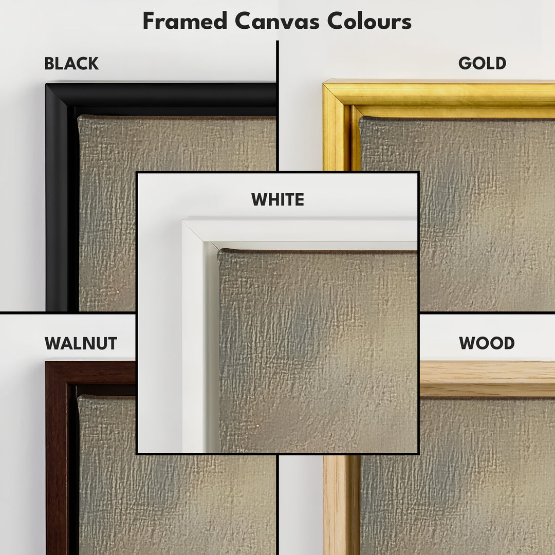 Long Narrow Vertical Large Wall Decor Vintage Ocean - V0103