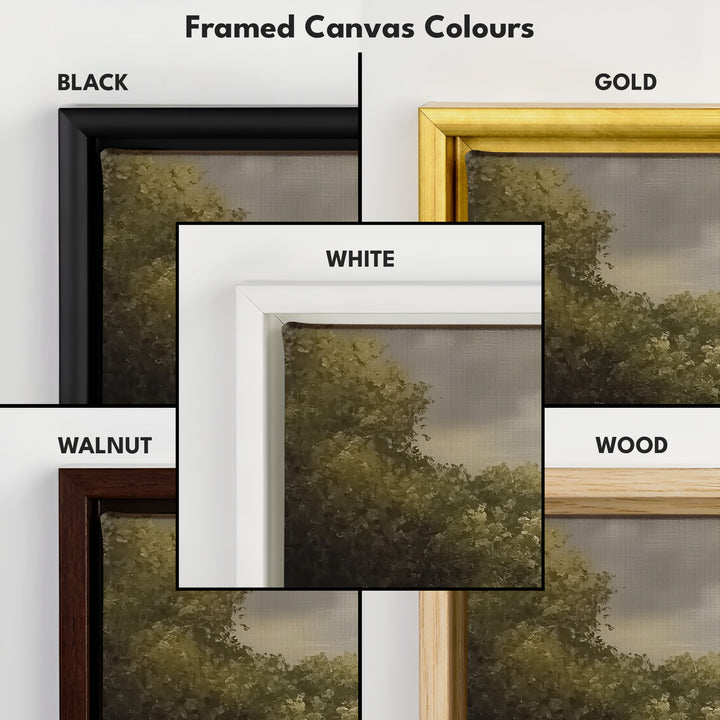 Living Room Horizontal Wall Art Vintage Countryside - H0254