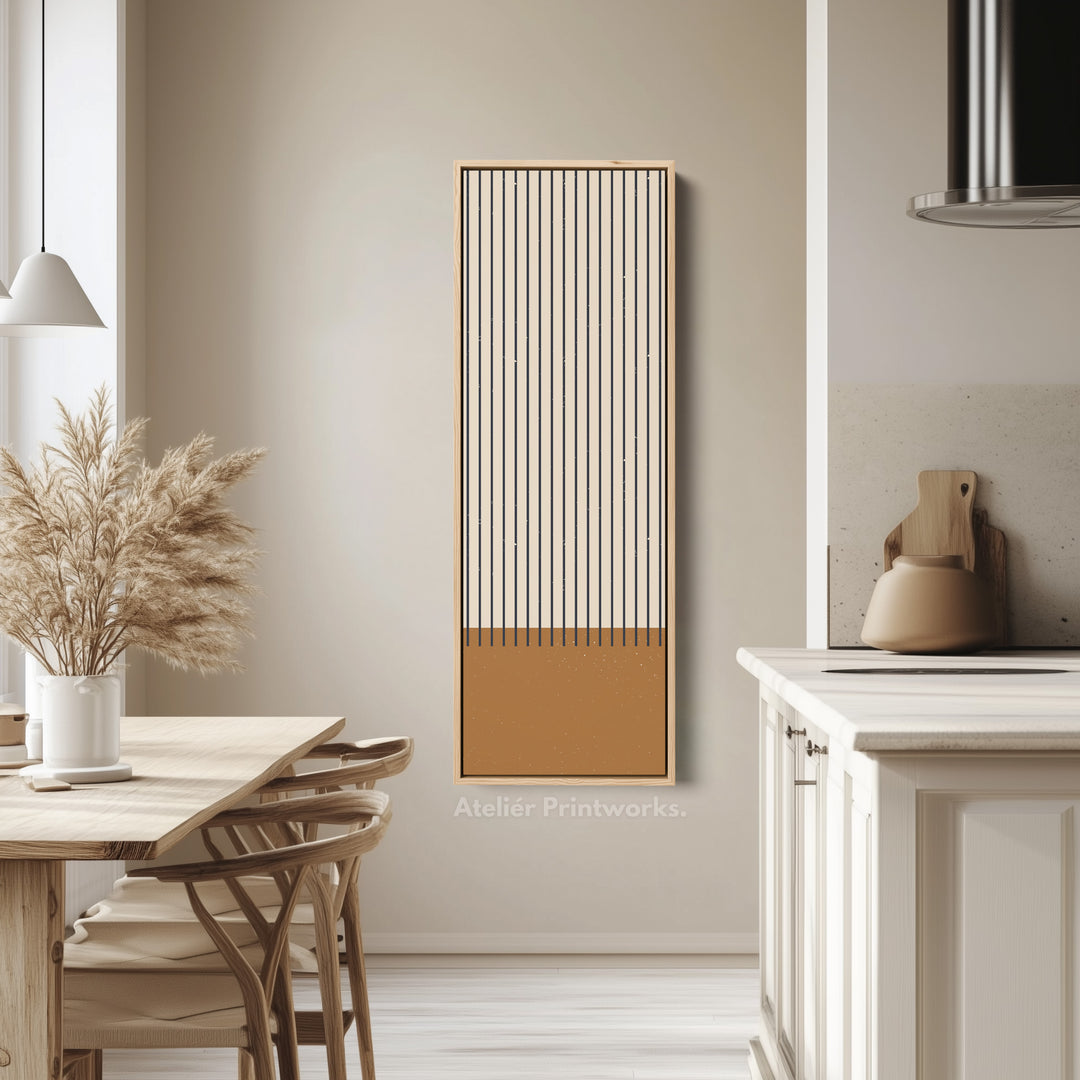 10. Vertical Kitchen Wall Art - WoodV0377