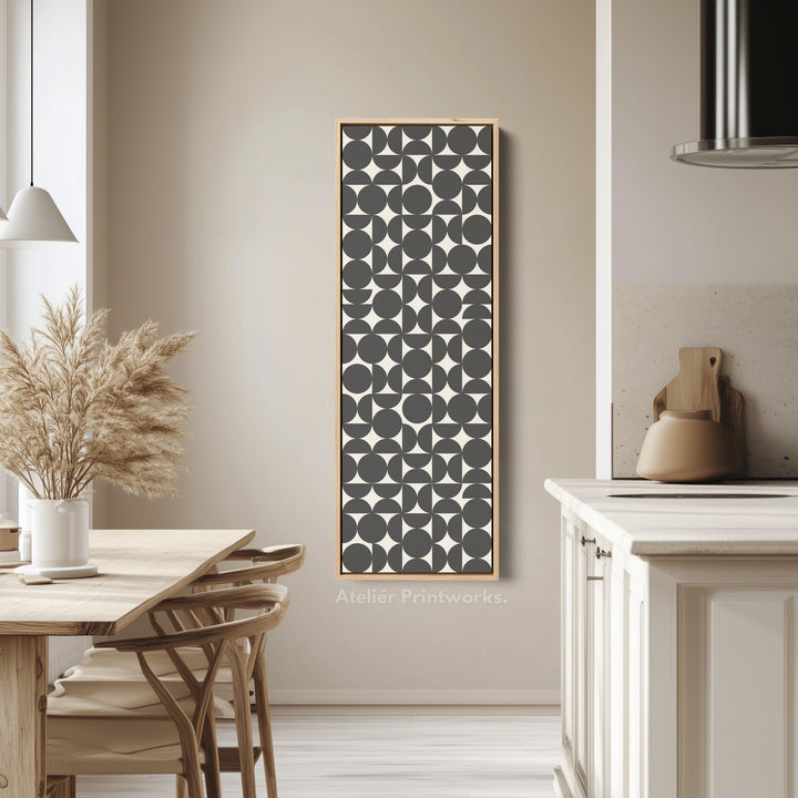 10. Vertical Kitchen Wall Art - WoodV0378