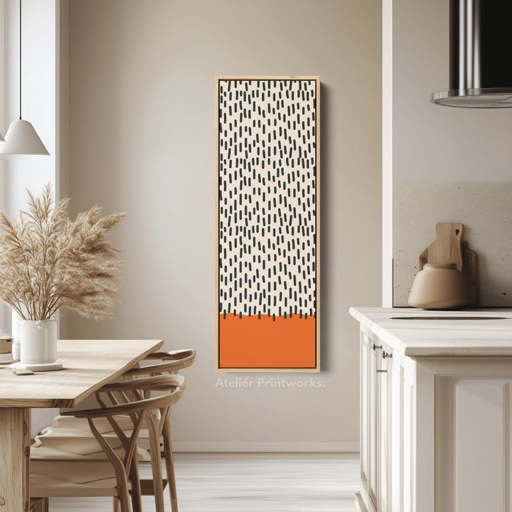 10. Vertical Kitchen Wall Art - WoodV0384