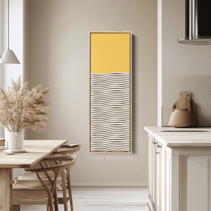 10. Vertical Kitchen Wall Art - WoodV0385