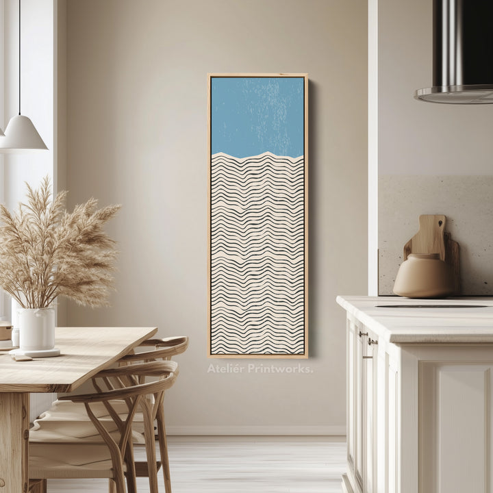10. Vertical Kitchen Wall Art - WoodV0386