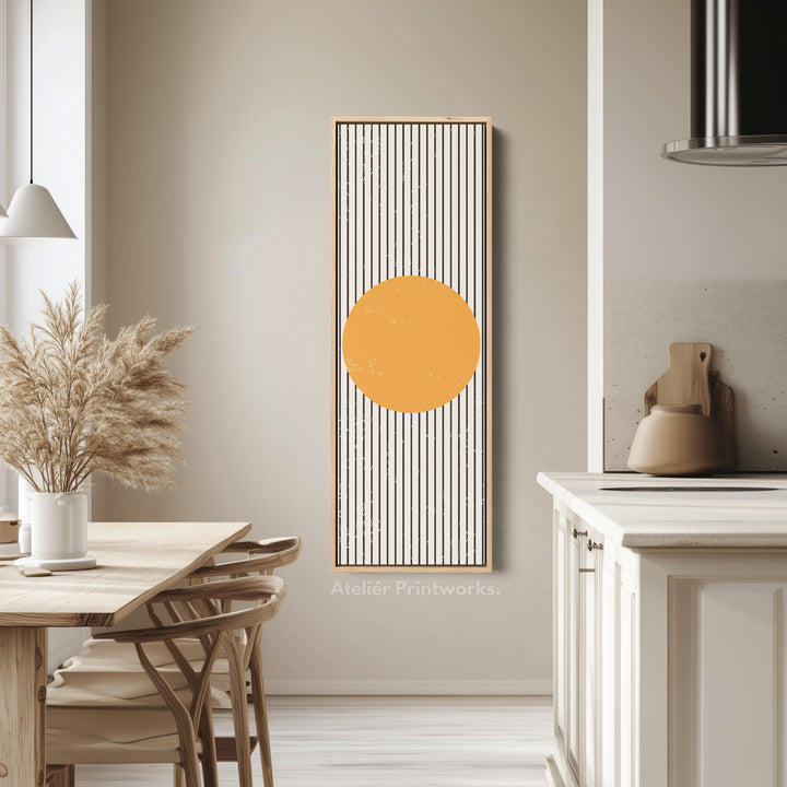 10. Vertical Kitchen Wall Art - WoodV0391